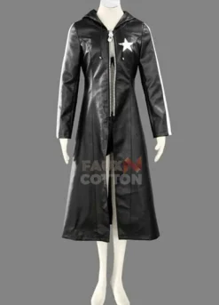 Black Rock Shooter Costume Leather Coat