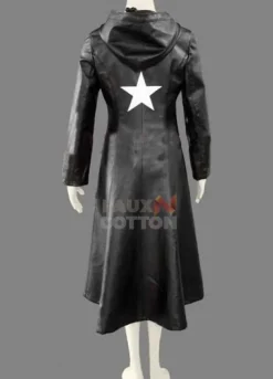 Black Rock Shooter Costume Leather Coat