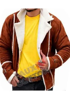BlacKkKlansman John David Washington (Ron Stallworth) Suede Jacket