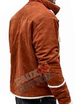 BlacKkKlansman John David Washington (Ron Stallworth) Suede Jacket