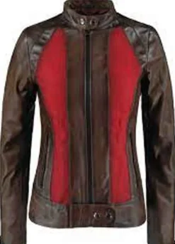 BLADE TRINITY (ABIGAIL WHISTLER) JESSICA BIEL LEATHER JACKET