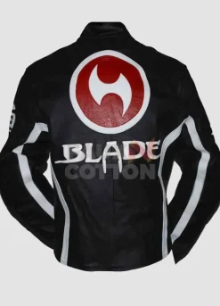 Blade Trinity Biker Leather Jacket