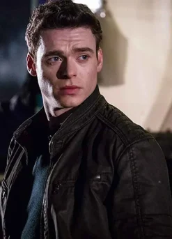 BODYGUARD (DAVID) RICHARD MADDEN BLACK COTTON JACKET