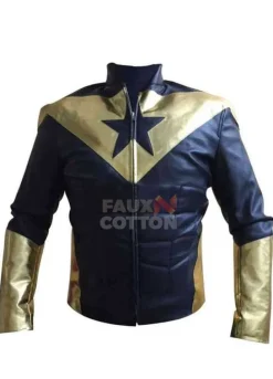 Booster Gold Leather Jacket
