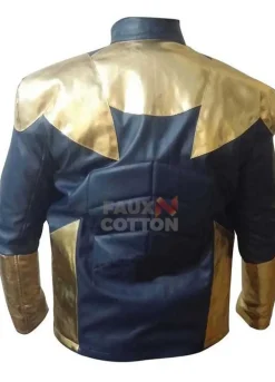 Booster Gold Leather Jacket