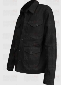 Bosch Titus Welliver Black Cotton Jacket