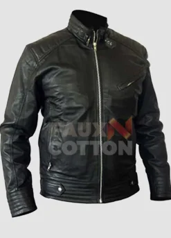 Bourne Legacy Jeremy Runner Black Leather Jacket