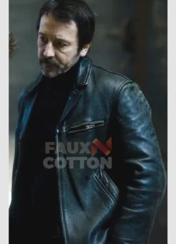 Braquo Jean-Hugues Anglade Leather Jacket
