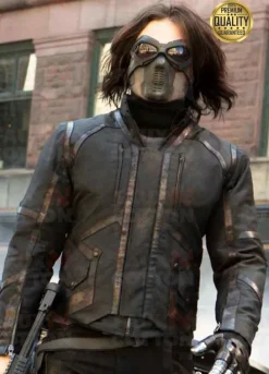BUCKY BARNES CAPTAIN AMERICA WINTER SOLDIER COSTUME JACKET