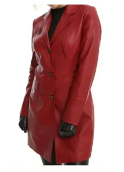BUFFY THE VAMPIRE SLAYER (SARAH MICHELLE GELLAR) LEATHER TRENCH COAT