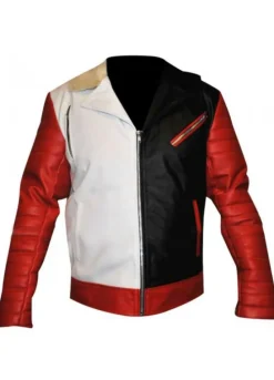 CAMERON BOYCE CARLOS DESCENDANTS LEATHER JACKET