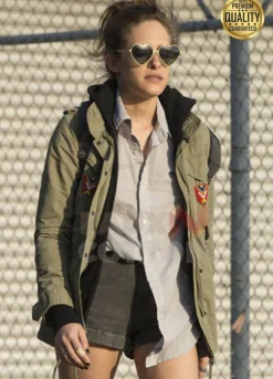 Carly Chaikin Mr Robot Darlene Alderson Military Green Jacket