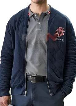 Chicago Fire Jesse Spencer (Matthew Casey) Quilted Jacket