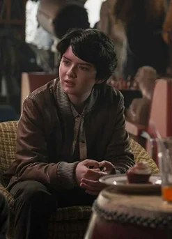 CHILLING ADVENTURES OF SABRINA LACHLAN WATSON BROWN JACKET