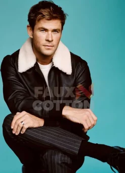 Chris Hemsworth Style Guide Fur Jacket