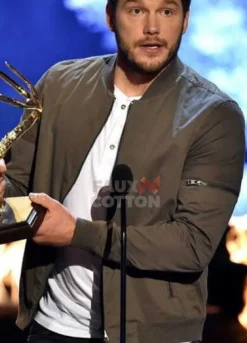Chris Pratt Spike TV Guys Choice Bomber Jacket