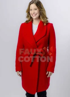 Christmas in Evergreen Ashley Williams Coat