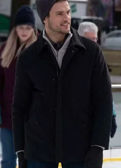 CHRISTMAS ON ICE (NOAH) RYAN COOPER BLACK COTTON JACKET