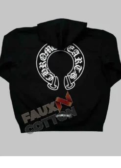 Chrome Hearts Black Fleece Hoodie