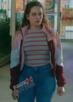Cobra Kai S03 (Samantha LaRusso) Mary Mouser Cotton Jacket
