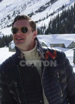 Cold Pursuit Tom Bateman Black Jacket