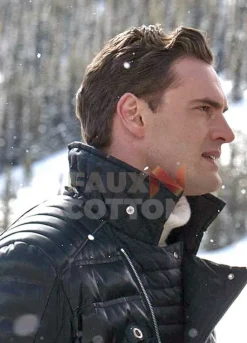 Cold Pursuit Tom Bateman Black Jacket