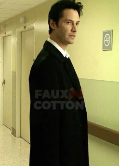 Constantine Keanu Reeves Black Coat