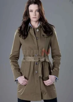 Continuum Rachel Nichols Brown Coat