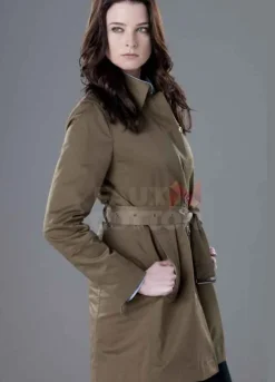 Continuum Rachel Nichols Brown Coat