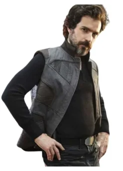 Cristobal Star Trek Leather Vest