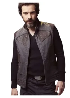 Cristobal Star Trek Leather Vest