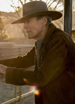 CRY MACHO (MIKE MILO) CLINT EASTWOOD BROWN LEATHER JACKET