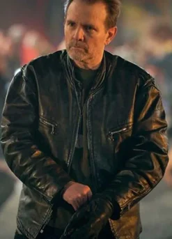 CURFEW ROADKILL JIM BLACK JACKET