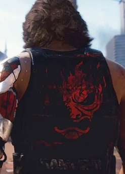 Cyberpunk 2077 Johnny Silverhand (Keanu Reeves) Costume Vest