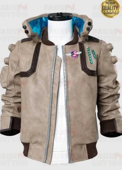 Cyberpunk 2077 Samurai Unisex Leather Jacket