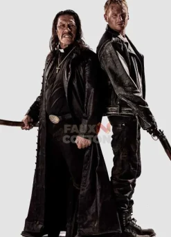 Danny Trejo Zombie Hunter Long Coat