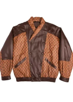 DAPPER DAN DOUBLE BREASTED LEATHER JACKET