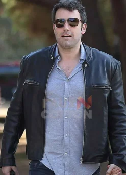 Daredevil Charlie Cox Black Leather Jacket