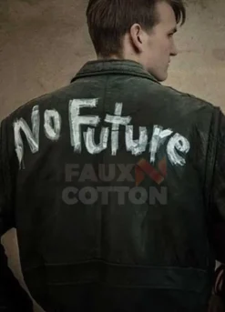 Dark Oliver Masucci Leather Jacket