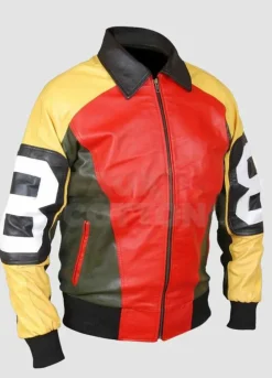 David Puddy Seinfeld 8 Ball Bomber Jacket