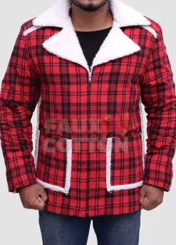 Deadpool wade wilson ( Ryan Renolds) Shearling Jacket