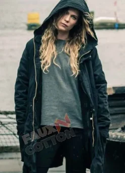 Deadwind Pihla Viitala (Sofia Karppi) Black Cotton Hooded Coat