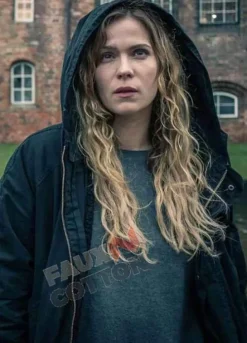 Deadwind Pihla Viitala (Sofia Karppi) Black Cotton Hooded Coat