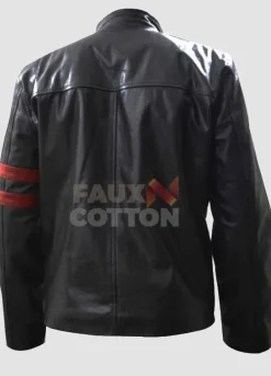 Death Sentence Kevin Bacon Black Leather Jacket