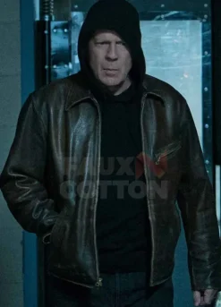 Death Wish Bruce Willis ( Paul Kersey ) Leather Jacket