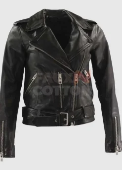 Death Wish Camila Morrone ( Jordan Kersey ) Leather Jacket