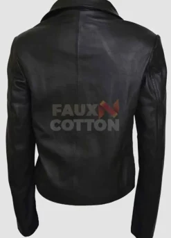 Defiance Julie Benz Black Leather Jacket
