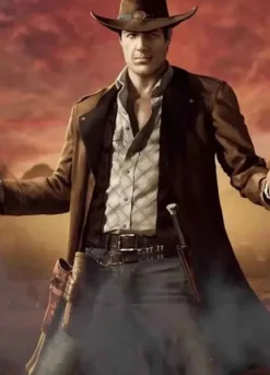 DESPERADOS III  (JOHN COOPER) DOUG GOCHMAN COTTON TRENCH COAT