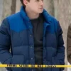 Dexter New Blood Harrison Morgan (Jack Alcott) Puffer Blue Jacket