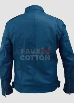 Dirk Gently's Holistic Detective Agency Samuel Barnett Leather Jacket
